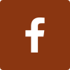 facebook icon ami a sármíves oldalhoz vezet. Szép barna és tört fehér színekben (sár és mész színek)